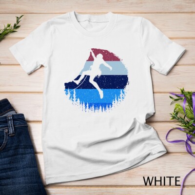 Cool Rock Climbing Retro Mountain Climber bouldering Unisex T-shirt