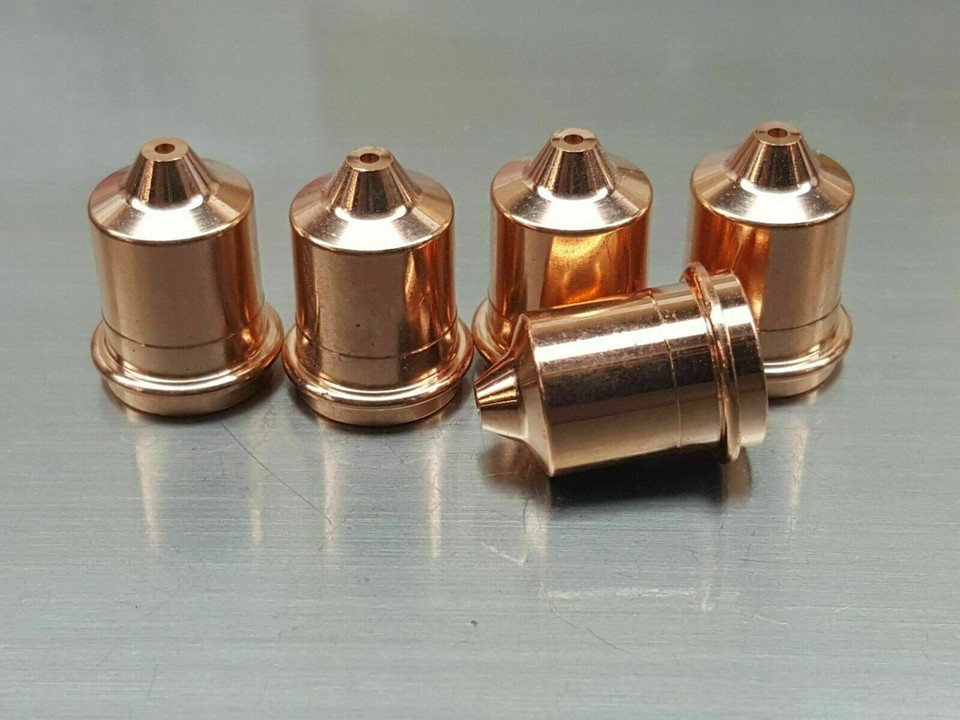 10pc Electrodes + 10pc 40A Cutting Nozzles For Razorweld ViperCut 30i Plasma Cutter - PlasmaDyn