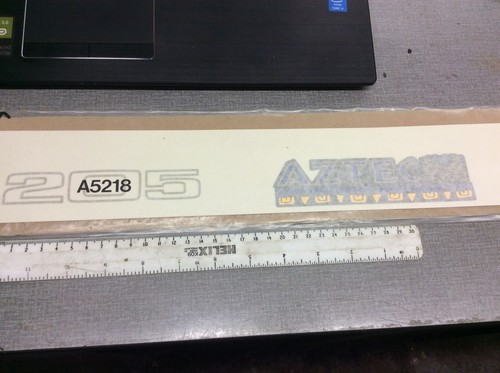 PEUGEOT 205 AZTEC TRANSFER KIT A5218 car badge decal motive tailgate 3 & 5 door