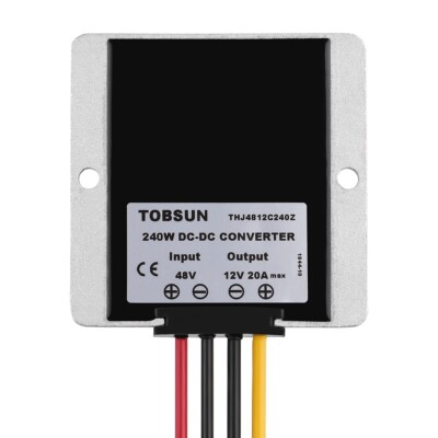 20A 240W Converter DC 48V 36V Step Down to DC 12V  Voltage Regulator Reducer