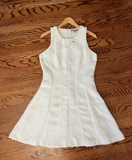 NWT Banana Republic white dress size 8