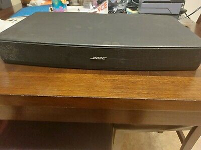 Untested Bose Solo TV Sound System Speaker Model 410376 