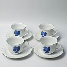 SET SERVIZIO Caffè Tè PORCELLANA CERAMICA TAZZA TAZZINE CON PIATTINO 4 persone