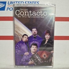 Grupo Contacto Si Tu Quisieras Cassette 2003 Tejano Cumbia Tex-Mex Sealed New