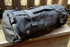42cm Wax Wachs Lenker Sattel Pack TASCHE Toolbag  Werkzeugrolle schwarz