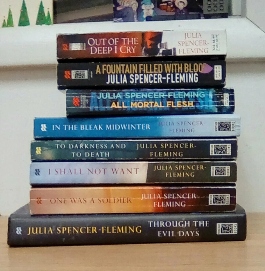 Collection, Set, Lot of 8 Mixed Julia Spencer Fleming Books Clare