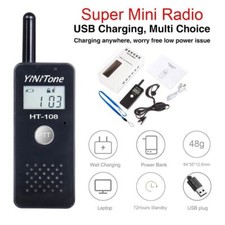 YiNiTone HT-108 Portable Mini Walkie Talkies Large Capacity Battery USB charger