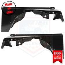 Front Fender Set Of 2 Left Right Side For 1997-2006 Jeep Wrangler Se Sport Front Fender Set Of 2 Left Right Side For 1997-2006 Jeep Wrangler Se Sport