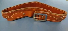 Vintage Marked EMF Western Leather Cartridge Belt 25 Slots 45 LC SZ Small 30"-32
