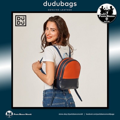 Zaino elegante in pelle Zip-it Dan DUDU | dudubags