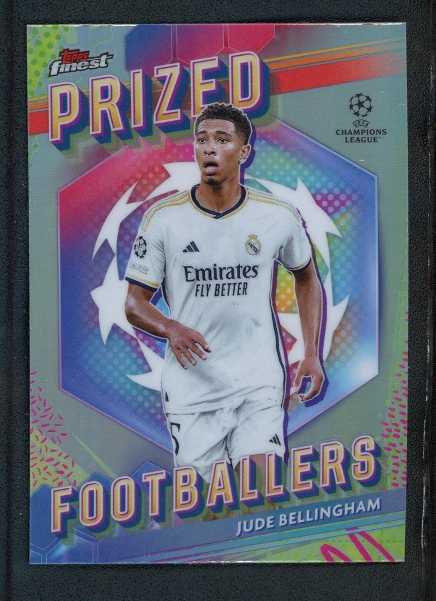 2023-24 Topps Finest UEFA Jude Bellingham Prized Footballers