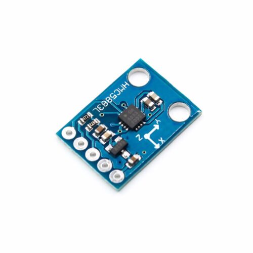 GY-273 QMC5883L Kompass Magnetometer 3-Achsen Compass Arduino HMC5883L Sensor - Bild 3 von 4