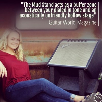 The best amp stand ever! Mud Stand amplifier stand. Great for recording studio!