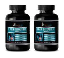 cleanser - LIVER DETOXIFIER FORMULA - milk thistle seeds - 2 Bottles