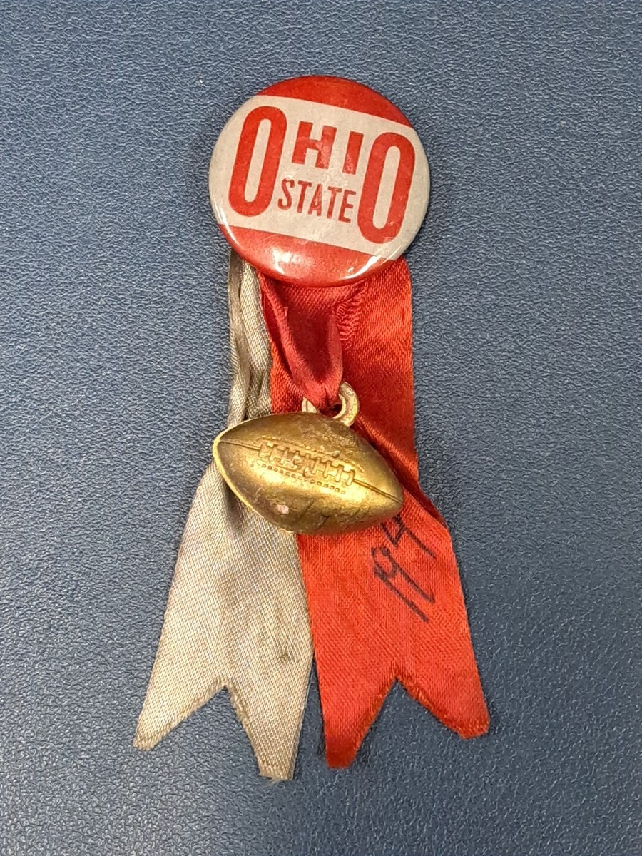 Licence De Pêche Vintage Ohio 1941 – Pin’s Métal Support – Collection USA
