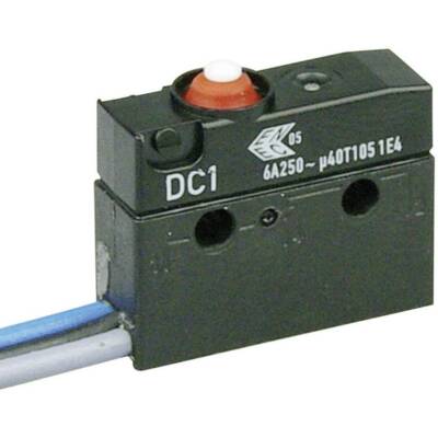 ZF DC1C-C3AA Mikroschalter DC1C-C3AA 250 V/AC 6 A 1 x Ein/(Ein) IP67 tastend 1