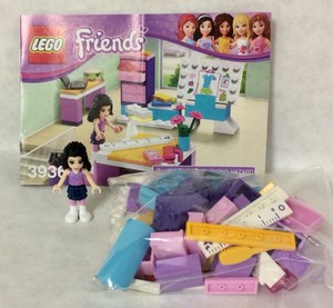 lego friends emma's photo studio instructions