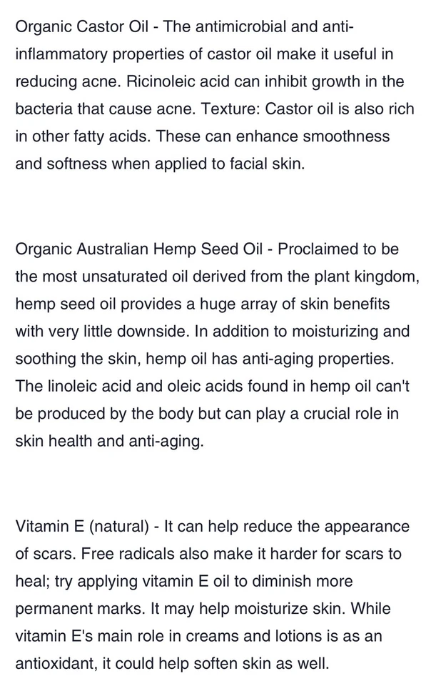 ACEITE CORPORAL DE ALMENDRAS MIEL RAÍCES DE HIERBA CON INGREDIENTES BOTÁNICOS RICOS 8.FL OZ NUEVO Foto 4 de 4