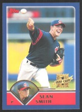2003 Topps Traded & Rookies 1st Year Sean Smith #T197