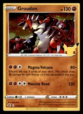 Groudon #17 Pokemon Celebrations 398