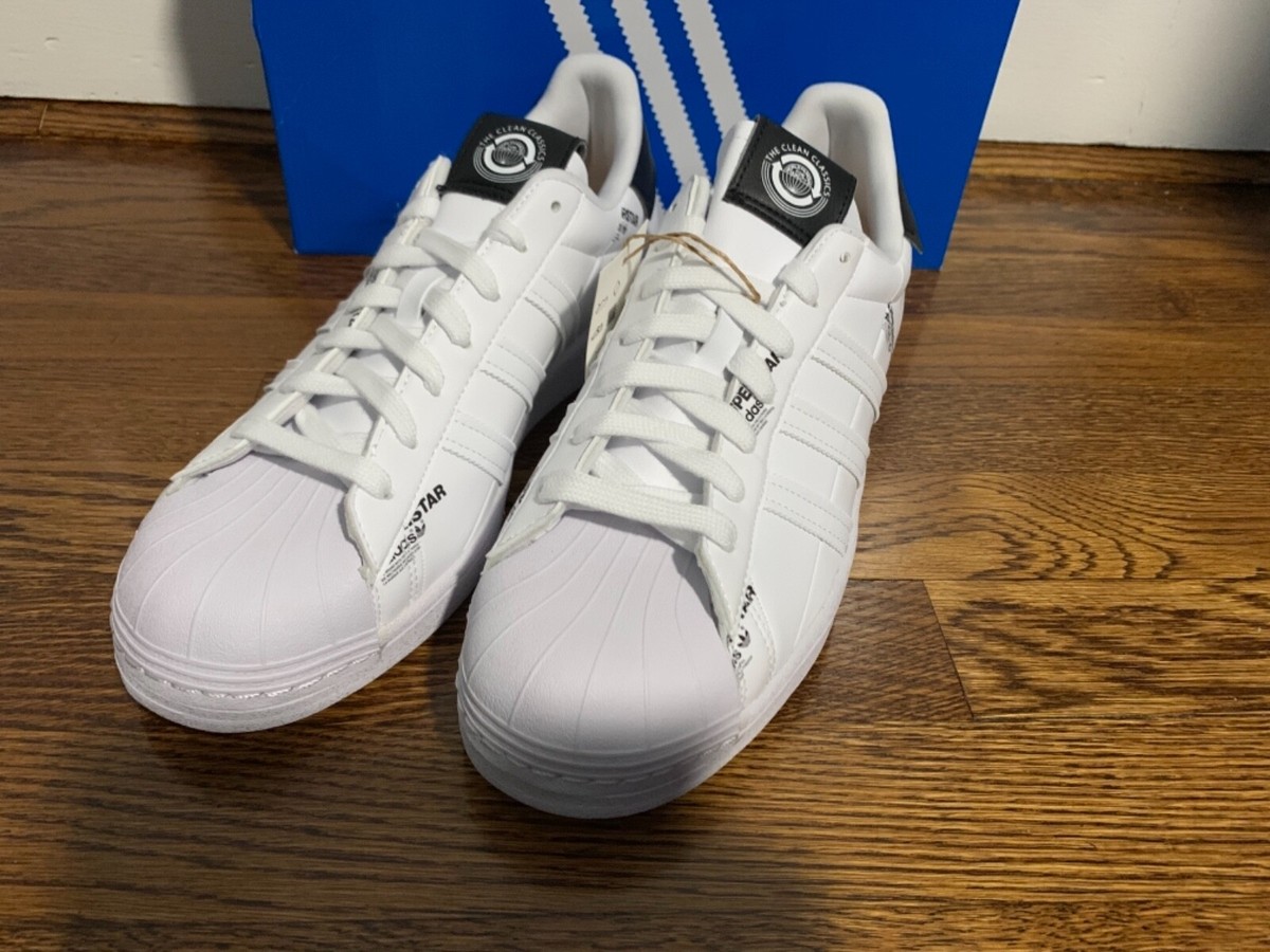 Adidas Original Men's Superstar Logo Print - GV7671 Multi-Size | eBay