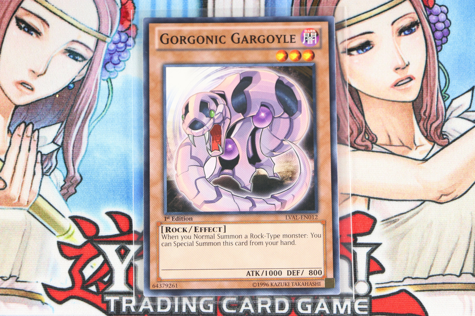 GORGONIC GOLEM - 1st EDITION LVAL-EN011 ENGLISH Yu-Gi-Oh! CARD COMMON