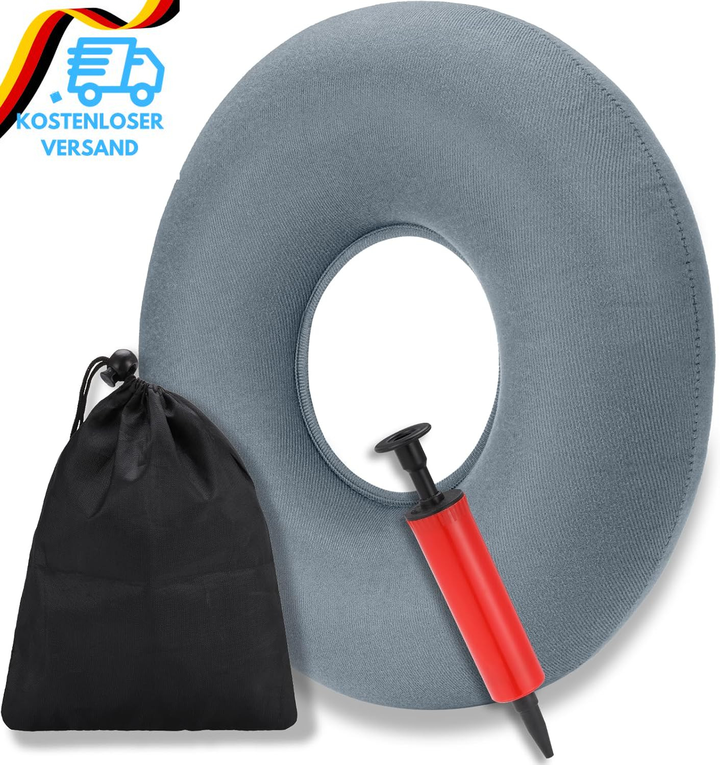 Huiguli Hämorrhoiden Sitzkissen, Sitzring Nach OP, Aufblasbare Sitzkissen Orthop
