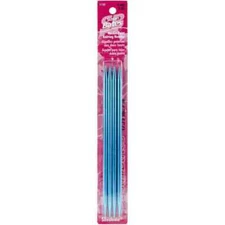 Susan Bates Silvalume Double Point Knitting Needles, Size 8 (5mm)