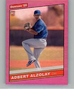 2020 Donruss Adbert Alzolay 258  R86, VAR  Chicago Cubs Holo Purple