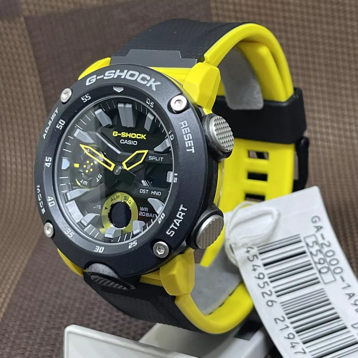 detekterbare kirurg Kvalifikation Casio G-Shock GA-2000-1A9 Carbon Core Guard Structure Analog Digital  Men&#039;s Watch | eBay