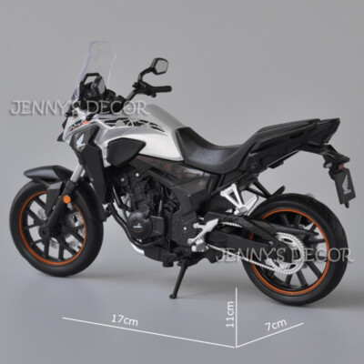 1:12 Scale Diecast Motorcycle Model Toys Honda CB400X Miniature
