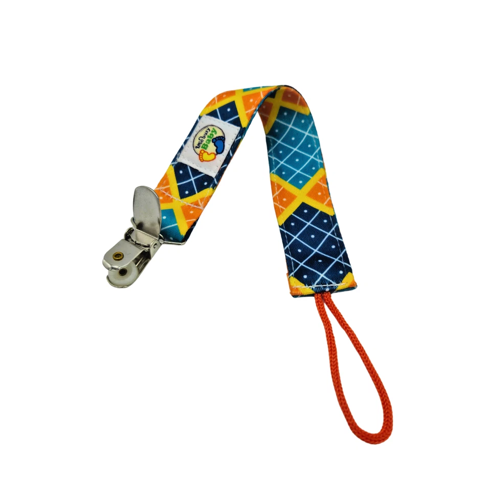 Clips para chupete para bicicleta de tierra - soportes Binky y calmante para niños, bebés, niños pequeños Foto 3 de 4