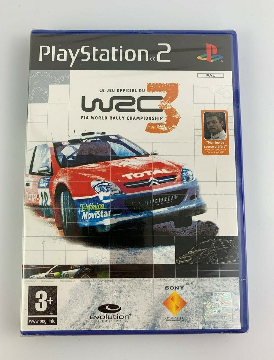 PS2 WRC World Rally Championship, UK Disc French Boxtext, New Factory  Sealed