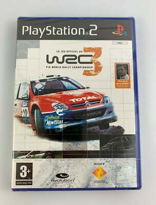 PS2 WRC 3 World Rally Championship, UK Disc French Boxtext, Neu & Factory Sealed