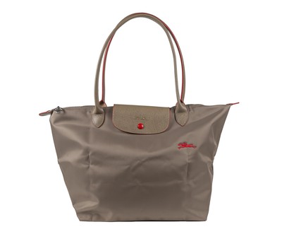 New Longchamp Le Pliage Club Tote Bag Brown 2605 Made in France | eBay