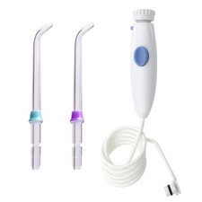 Oral Hygiene Handle with Classic Jet Tips for Waterpik Oral Irrigator Wp100