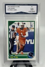2025 Panini Score Cam Ward Tennessee Titans Rookie #4 Gem Mint 10!