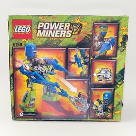 LEGO Power Miners 8189 Magma Mech Retired Open Box