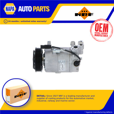 Air Con Compressor fits MINI COUNTRYMAN COOPER F60 1.5 2.0 2016 on AC NRF New