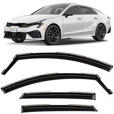 In-Channel Rain Guards for Kia K5 2021-2026 Durable Vent Visors