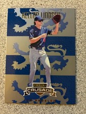2025 Panini Crusade Baseball Silver Kellon Lindsey #90 Los Angeles Dodgers