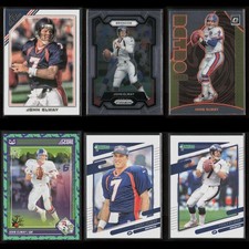 6x Card Lot John Elway 2020 - 2024 Panini Broncos Gallery Prizm Donruss Optic