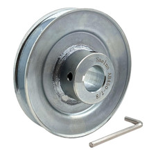 AB450-7/8 Single Groove Web Sheaves,V Belt Pulley 7/8 Inch Bore 4.5" Od,Motor Pu
