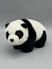 Aurora Lin Lin Black White Panda Bear Plush 9  Stuffed Animal