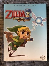 The Legend of Zelda Phantom Hourglass Premiere Edition Strategy Guide w/ Poster