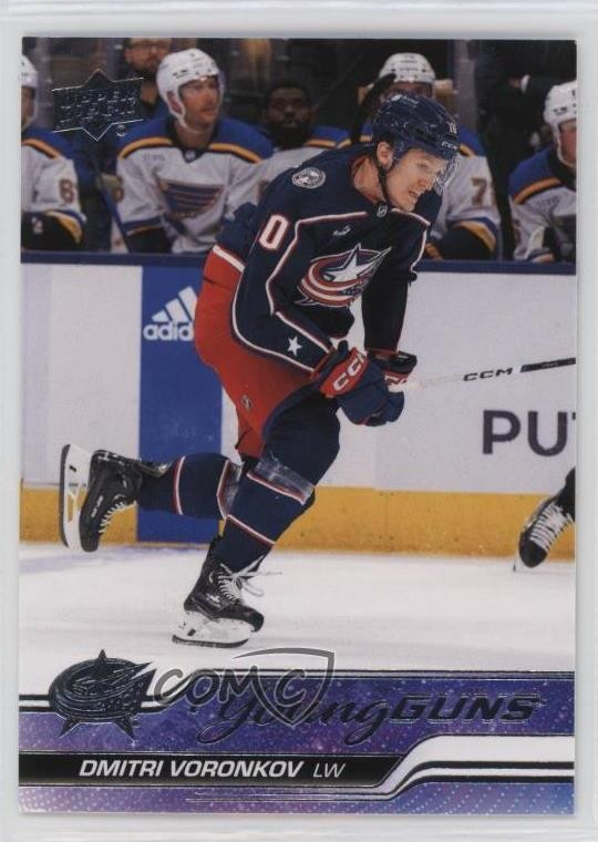 2023-24 Upper Deck Series 2 Young Guns Dmitri Voronkov #492 1cf7
