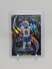 2024 Panini Select Buffalo Bills Black And Gold Shock 2 Card Lot