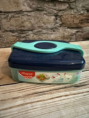 Maped PICNIK Snack-Box blau   Brotdose für Kinder | Spülmaschinengeeignet