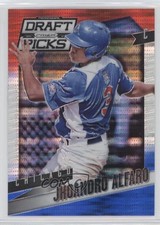 2014 Prizm Perennial Draft Picks Red White & Blue Pulsar Jhoandro Alfaro #74 0a7