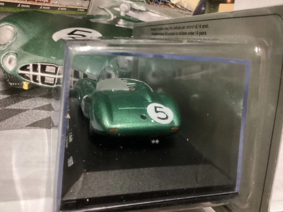 IXO ASTON MARTIN DBR1  24h LE Mans 1959   , die-cast 1/43, Nuova in teca - Immagine 4 di 4